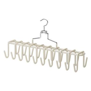 吊带内衣挂钩实木衣架家用多功能旋转衣服架背心丝巾皮带收纳神器