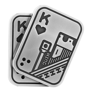 老铁匠扑克推牌2.0啪啪牌 推推牌指尖陀螺金属解压 成人edc玩具男