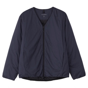 Goldwin秋冬户外轻薄羽绒开衫V字领内胆保暖外套男女同款