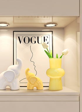 奶油风入户钥匙收纳客厅进门门口家居装饰品摆件玄关收纳盒置物架