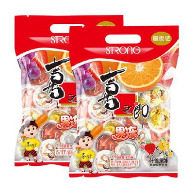 喜之郎果味水果冻5口味925g×2袋