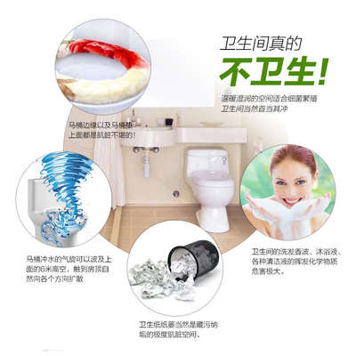 家用宠物除味杀菌净化器厕所卫生间甲醛除臭神器臭氧消毒机110V