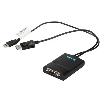 Bizlink原装双通道双链路DVI转接线 主动式DP转DVI线支持4K 144HZ