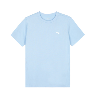 安踏纯棉短袖男童体恤衫吸汗透气棉T恤2026春夏新款正品运动上衣