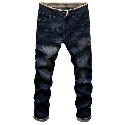 广州新塘镇高档牛仔裤男春秋款潮