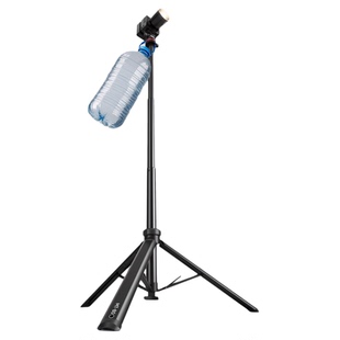 Ulanzi优篮子 MT80一键打开三脚架落地灯架便携铝合金自拍丢丢杆补光灯支架手机相机微单拍照摄影金属三角架