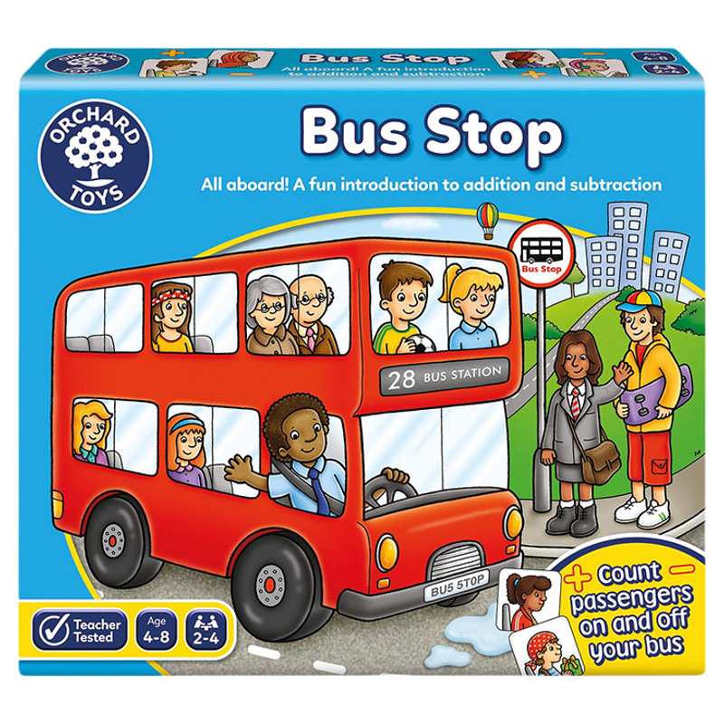 orchard toys巴士站台桌游bus stop儿童益智玩具数学思维训练3岁