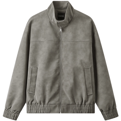 gxg.jeans男装 多色简约美式复古宽松立领夹克外套男 25秋新品