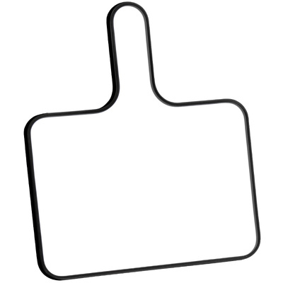 可擦记事手持答题小白板