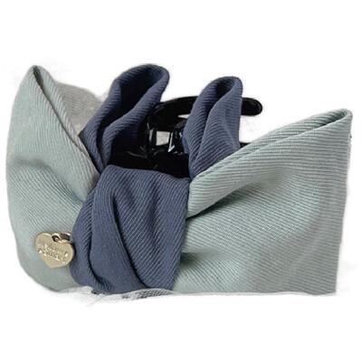 原创浅春系少女发饰蝴蝶结发抓夹子中号盘发夹复古甜美马尾夹头饰