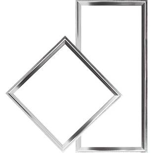 集成吊顶铝扣板吸顶灯厨卫灯嵌入式led平板灯300*300*600厨房灯具