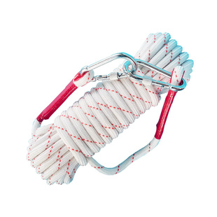 高空作业安全绳保险绳尼龙绳耐磨登山绳钢丝芯逃生救援绳子捆绑绳