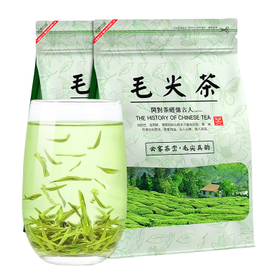 【一斤500g】高山毛尖绿茶2025新茶叶浓香型云雾炒青茶250g