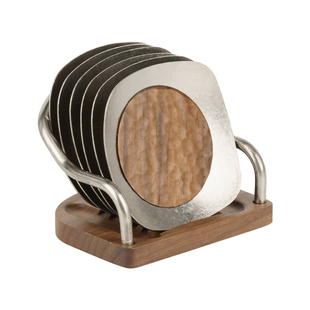 榜盛纯钛胡桃木茶垫杯垫功夫茶杯托茶托隔热垫高端功夫茶具配件