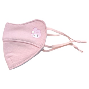秋冬儿童保暖口罩幼童小童可爱卡通三丽鸥纯棉亲肤透气加厚可水洗