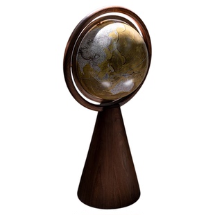 不打烊】宏微地球玄关书房客厅办公室宇宙放大镜落地地球仪45CM