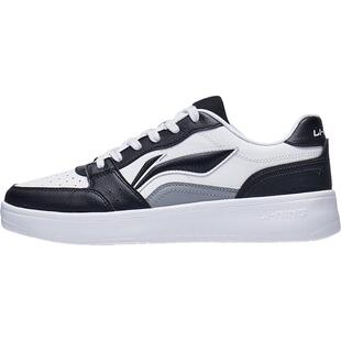 李宁休闲鞋 元宝 男女款软弹脚感撞色拼接经典风格板鞋休闲鞋