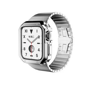 《韩里韩气》店主自留 原创不锈钢iWatch7/6/5表带适用于苹果表带