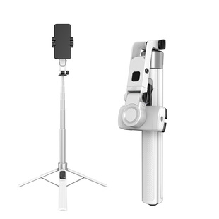 1.75米人脸追踪云台手机稳定器落地弹开支架自动回收自拍杆手机支架直播2025新款旅游便携专用三脚架拍摄设备