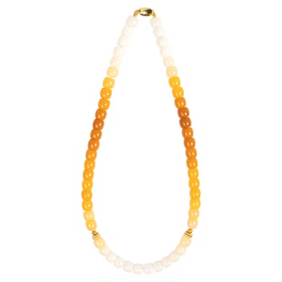 喜运宝「喜运予我」天然黄玉项链S925银配饰新中式国风女新款首饰