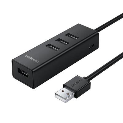 绿联USB3.0扩展器电脑HUB一拖四