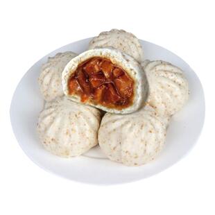 广州酒家利口福麦香叉烧包广式特色蜜汁叉烧早餐包点儿童面点速食