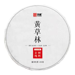2024年黄草林普洱茶散茶普洱茶生茶龙珠饼茶云南茶叶古树纯料预售