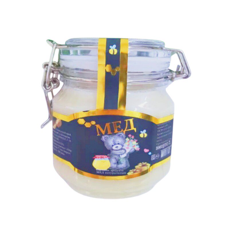 正宗俄罗斯进口纯蜂蜜产妇润肠通便椴树蜜营养无添加纯正天然罐装