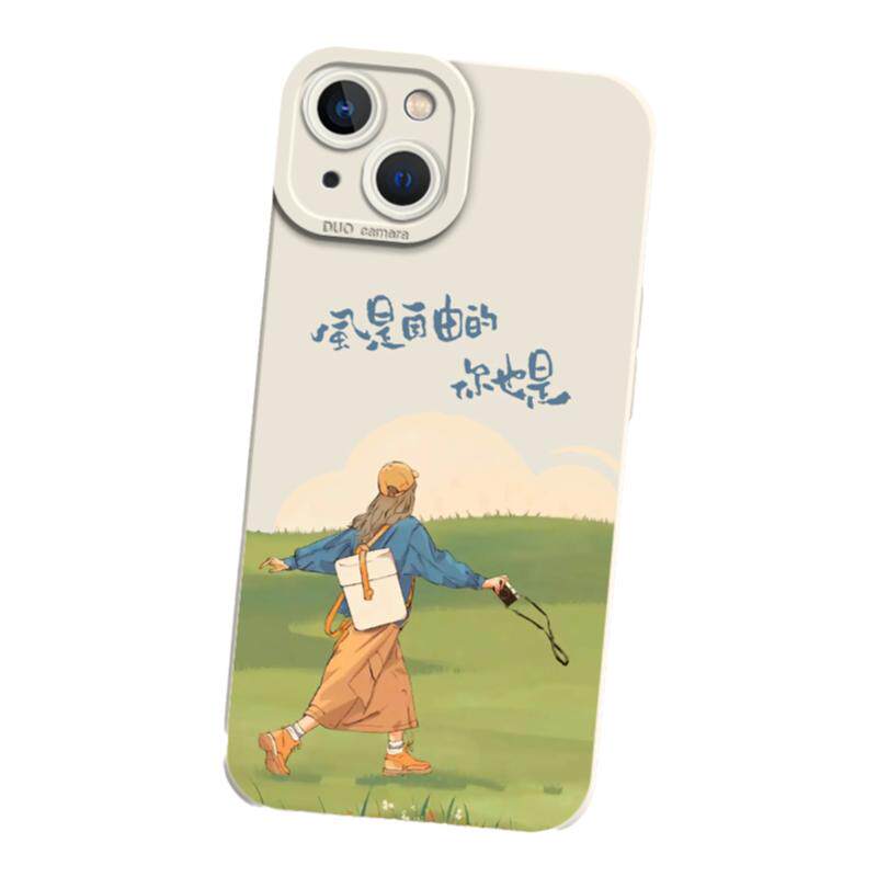 适用华为手机壳治愈系