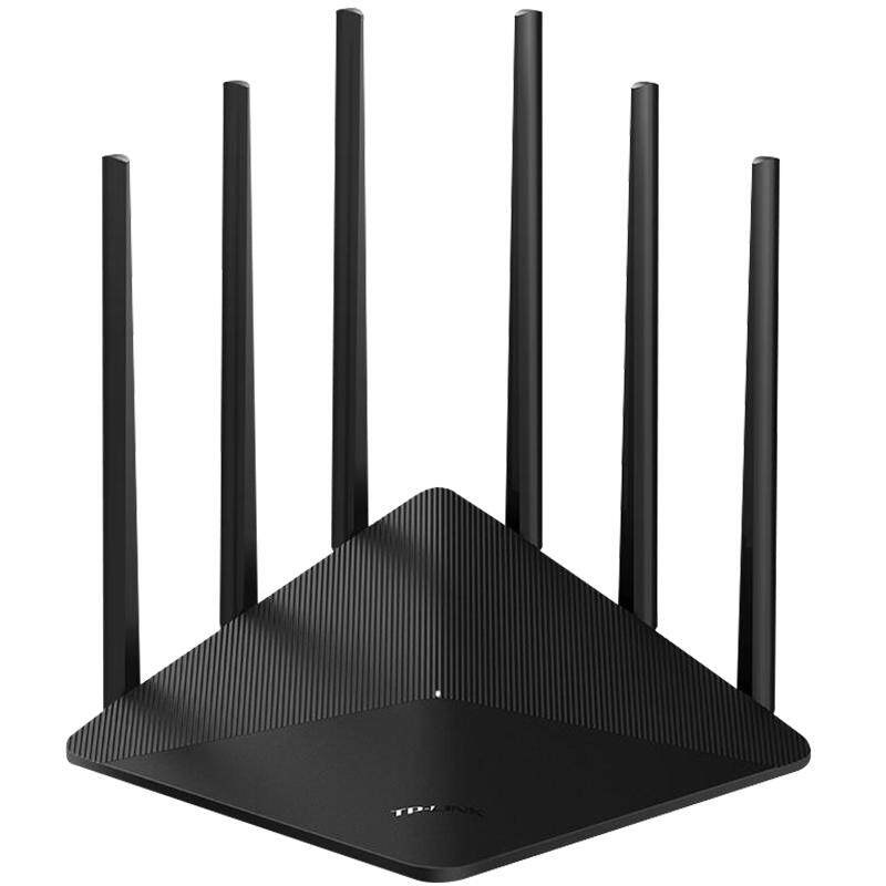 TP-LINK全千兆高速端口6天线1900M大功率wifi双频5G家用穿墙王WDR7660 易展mesh 光纤宽带漏油无