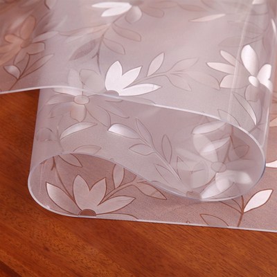 PVC桌布防水防烫餐桌垫透明软玻璃塑料台布免洗茶几垫水晶板定制