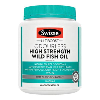swisse深海鱼油omega3高浓度成人鱼肝油软胶囊官方旗舰店正品进口