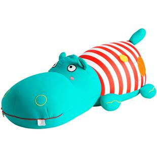 sheepet舒宠河马长条睡觉抱枕可爱娃娃公仔送女生送孩子礼物