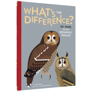 【现货】What’s the Difference : 40+ Pairs of the Seemingly Similar，区别在哪里 40+对相似物英文儿童趣味 原版图书外版进口