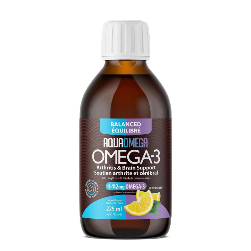 【双十一清仓】AQUAOMEGA高DHA/EPA液体深海鱼油omega3加拿大进口