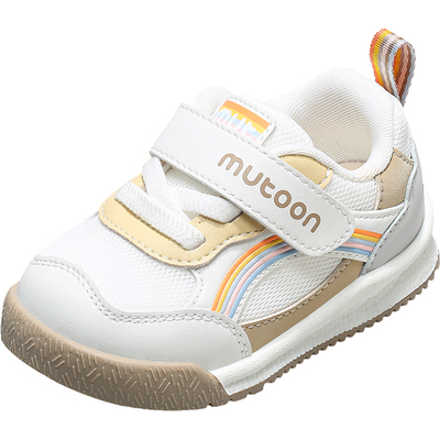 牧童虹彩好运学步鞋软底宝宝鞋子