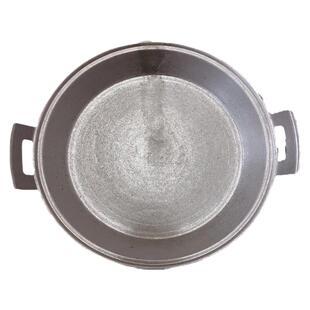 平底锅铝锅老式无涂层双层加厚水煎包烙饼不粘锅煎包锅一体耳朵