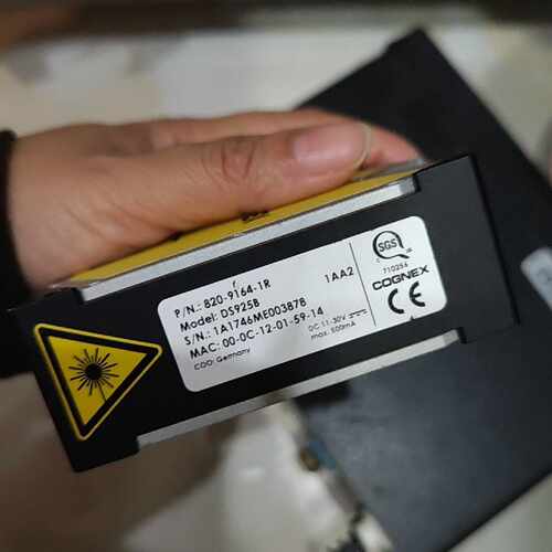 溢价-@康耐视激光头DS925B，型号820-9164-1R，德国