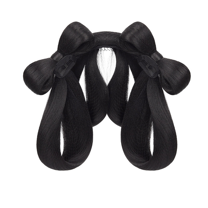 汉服假发一体式古风蝴蝶结发包