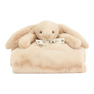 【新生儿礼物】Jellycat致臻害羞维洛邦尼兔毯子婴儿礼盒宝宝安抚