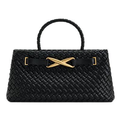 JW PEI编织包女2025新款Elora手提单肩斜挎包法式小众高级感8T021