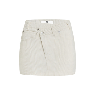 CalledBack复古灯芯绒半身裙女