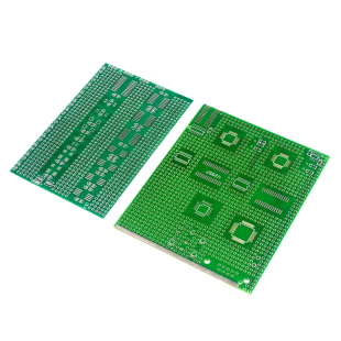 贴片板7*9*11cm 多封装 支持贴片芯片 混合实验板 PCB板