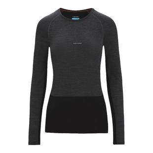 icebreaker可机洗美利奴羊毛女200 ZoneKnit保暖内衣户外徒步跑步