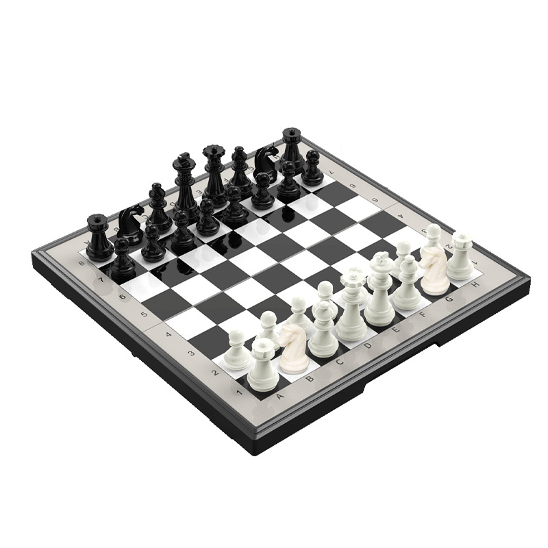 儿童国际象棋小学生大号黑白棋子带磁性chess西洋棋比赛专用棋盘