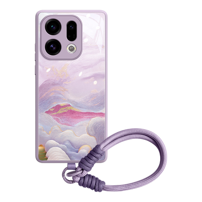 适用OPPOfindx9玻璃壳！带挂绳