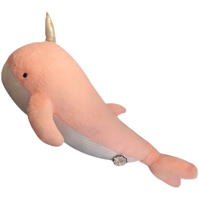 沙发长条鲨鱼抱枕毛绒玩具网红