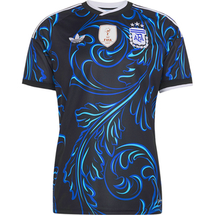 Adidas/阿迪达斯官方正品三叶草男士球迷版球衣足球短袖T恤JM8395