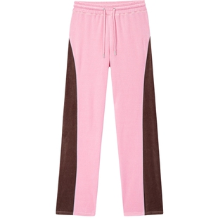 Juicy Couture橘滋【云棉天鹅绒】休闲裤女丝绒长裤子