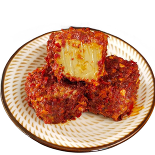 四川大竹渠县邻水特产麻辣豆腐乳发酵农家口感浓郁酵厚无油豆腐乳